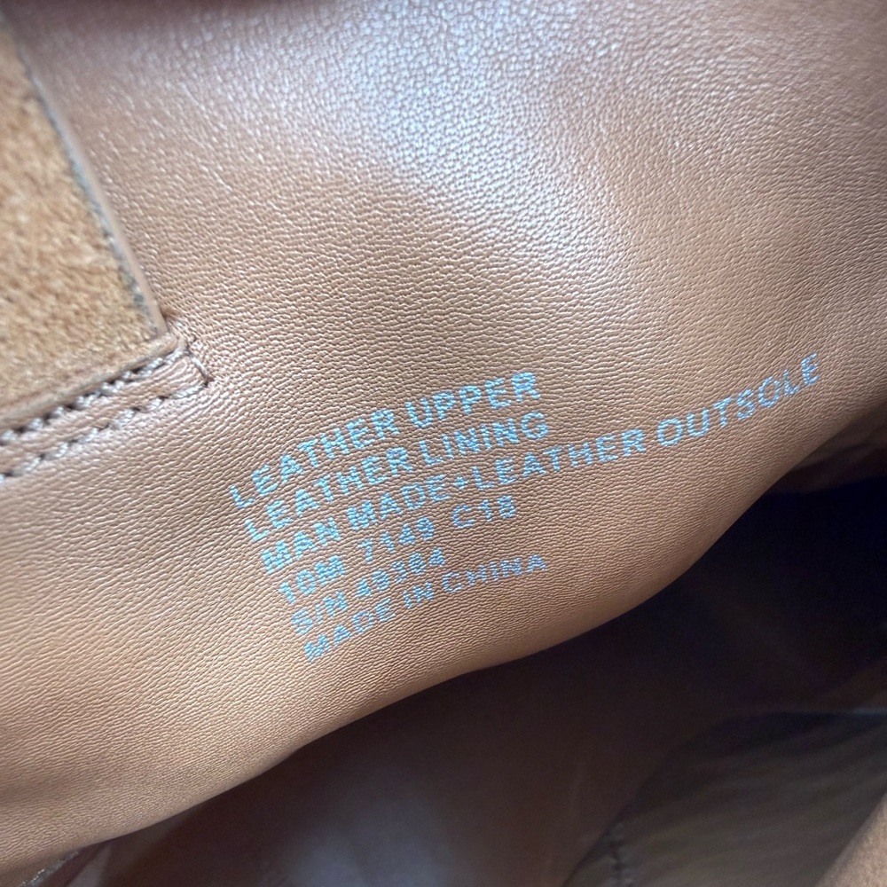 Tory Burch Marsden Tan Suede Booties | Classic Ankle Boots with Block Heel SZ 10 - Picture 3 of 16